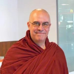 Retrato de Bhikkhu Nandisena