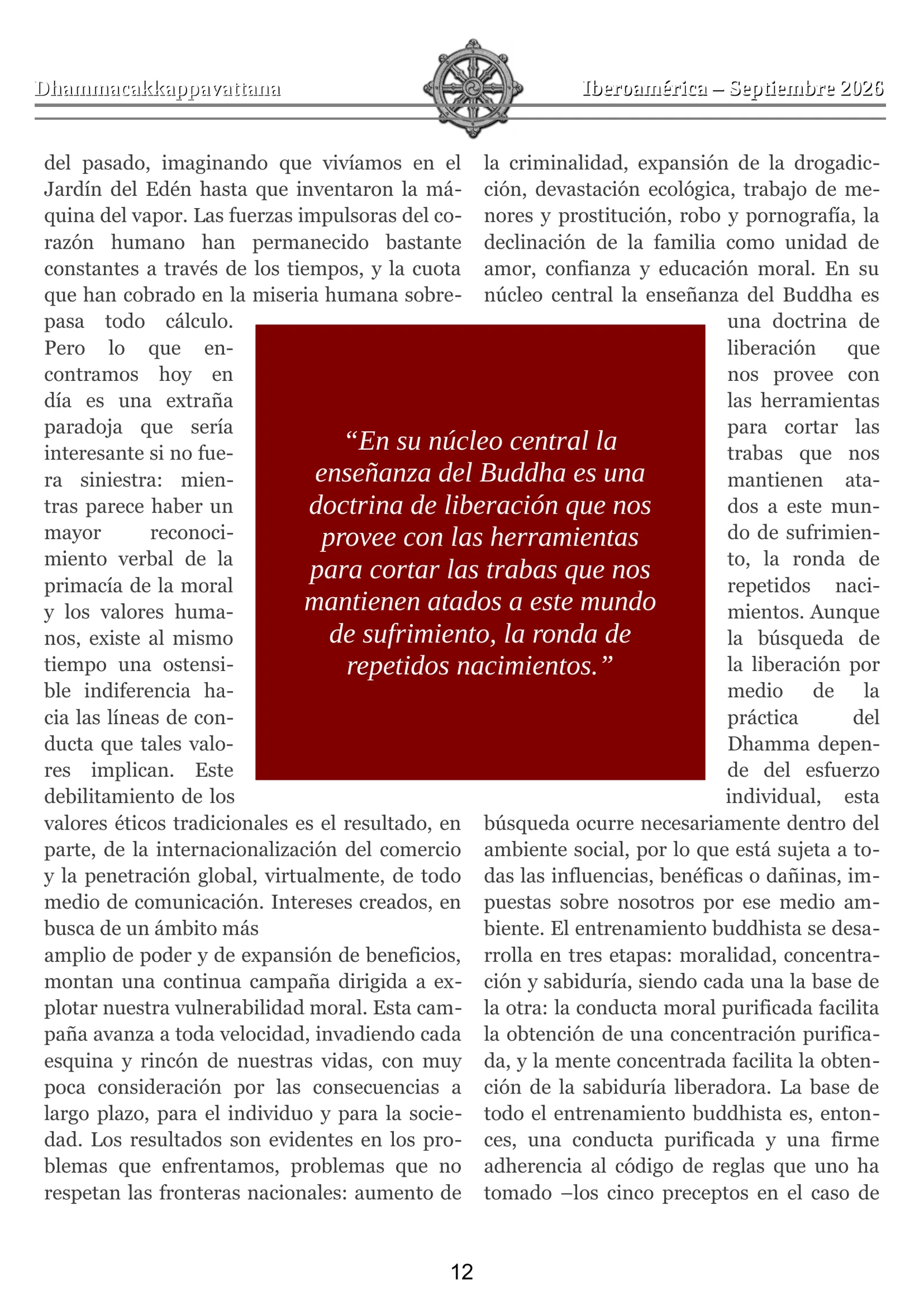Página 12 de 26 de la edición impresa
